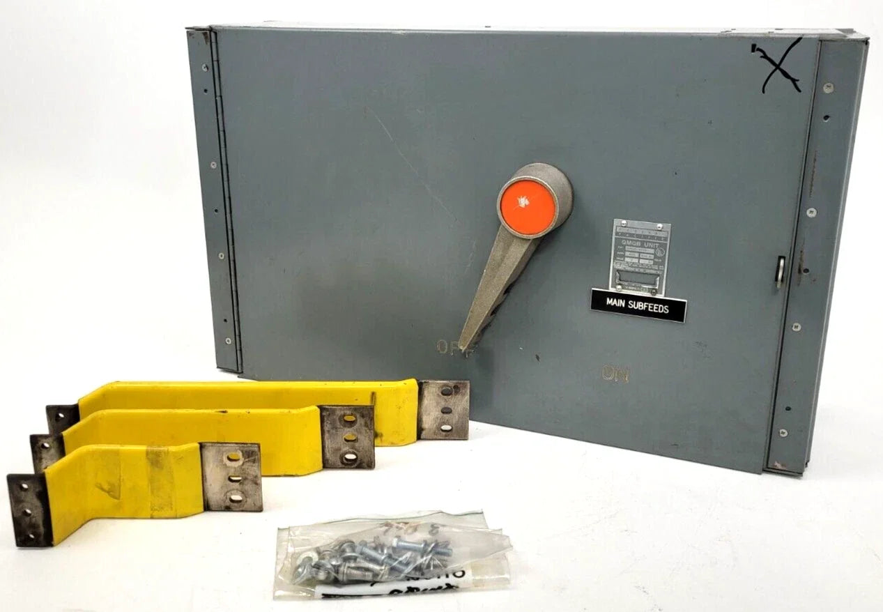 Federal Pacific QMQB-4036 400A 600V Three-Pole Fusible Panelboard Switch for Industrial Power Distribution