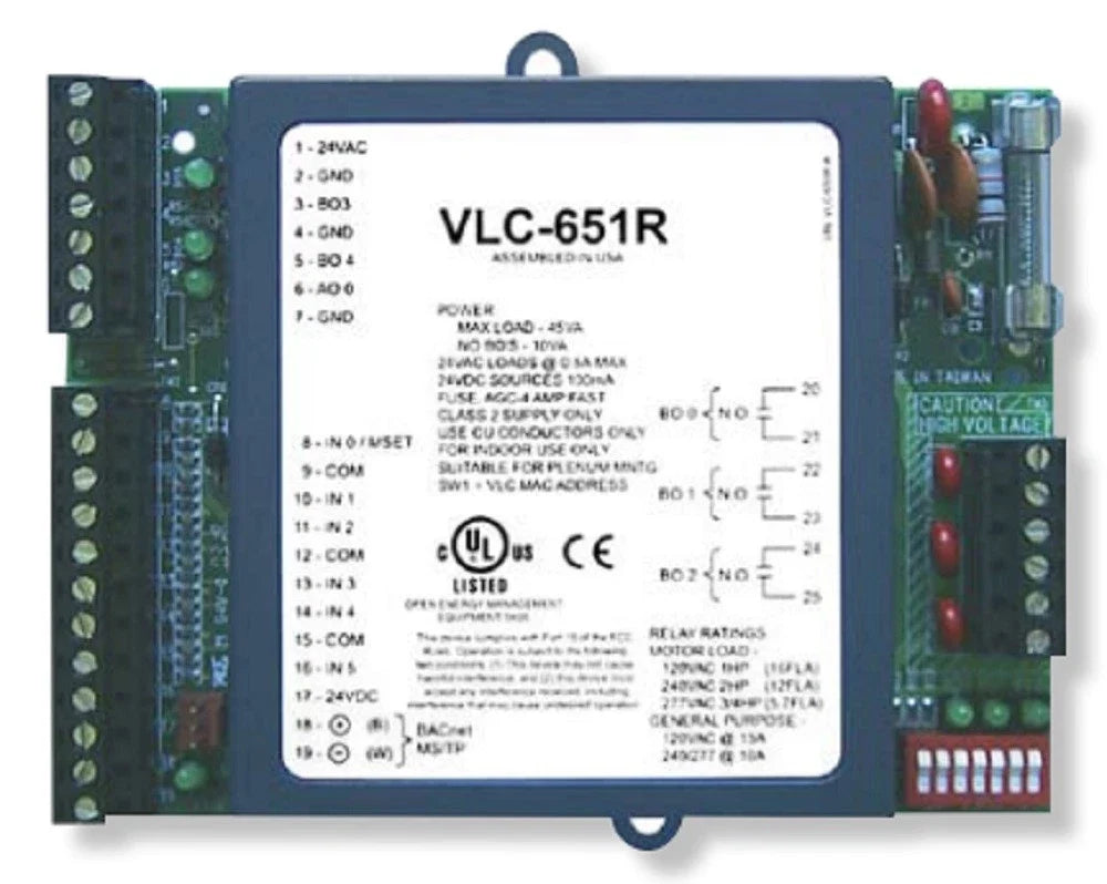 Alerton VLC-651R Field Controller Module BACtalk BACnet 6 In 6 Out