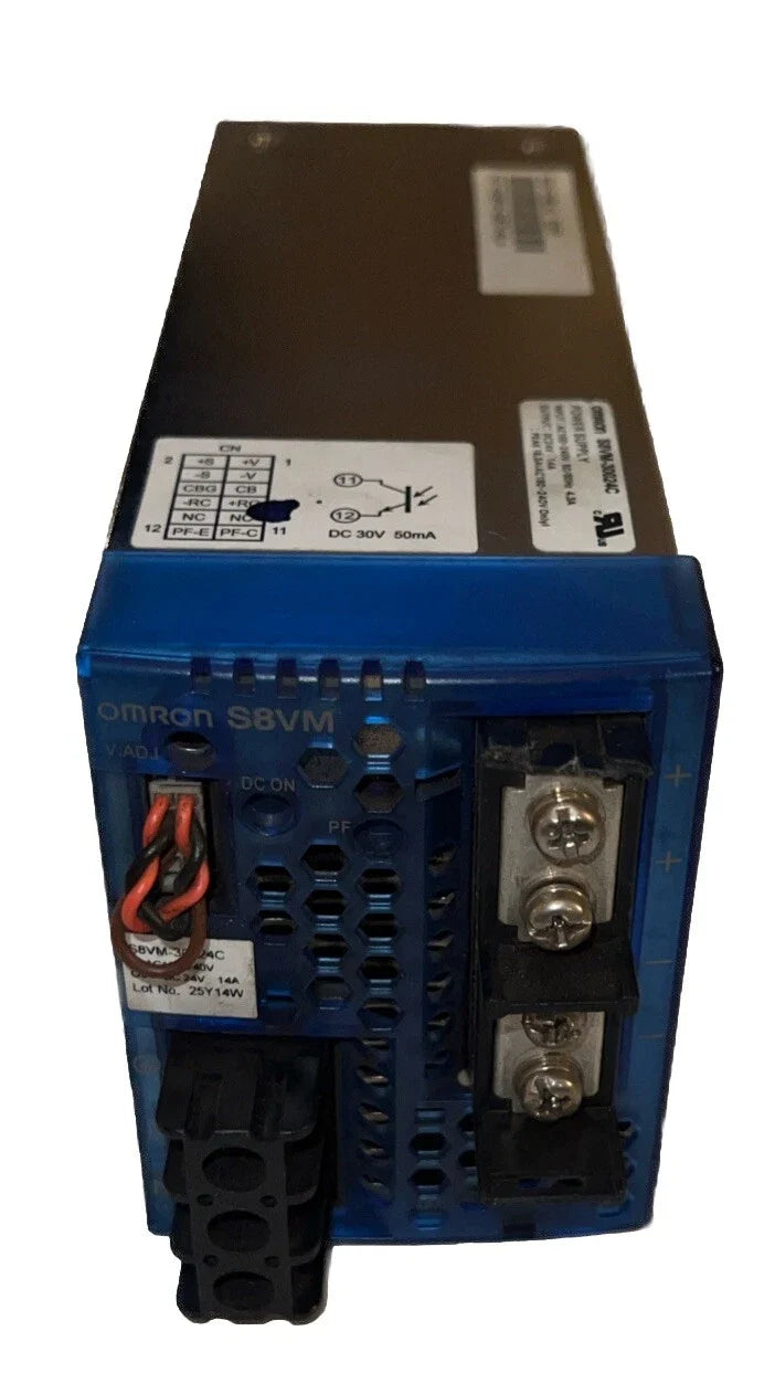 S8VM-30024C | Omron 24 VDC 300 W Switching Power Supply Chassis Mount