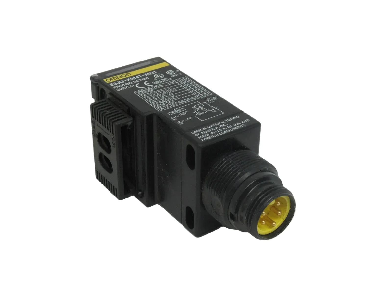 E3JU-XM4T-MN1 | Omron Fiber Optic Photoelectric Switch Relay