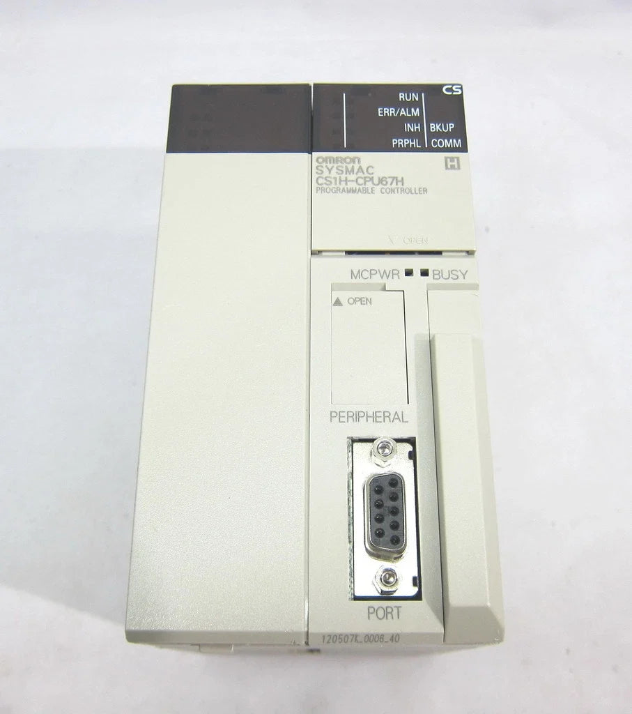 CS1H-CPU67H | Omron CS1H High-Capacity PLC CPU Module