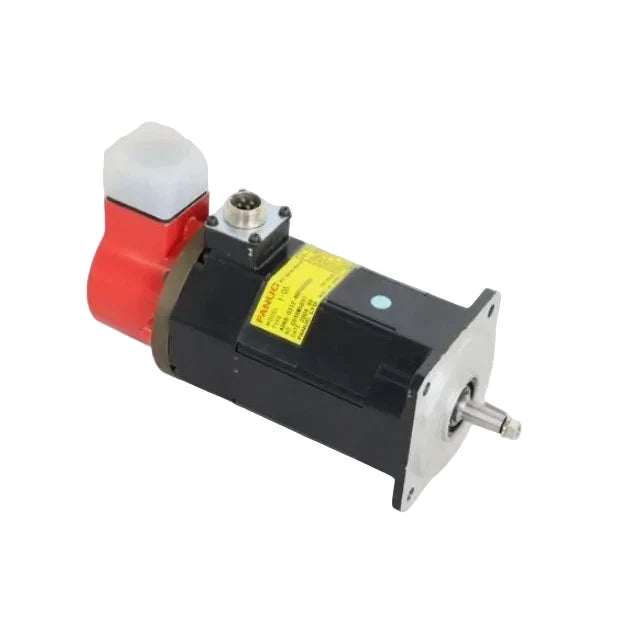 A06B-0312-B002 | Fanuc 1-0S AC Servomotor 120V 3-Phase 2000RPM Tapered Shaft