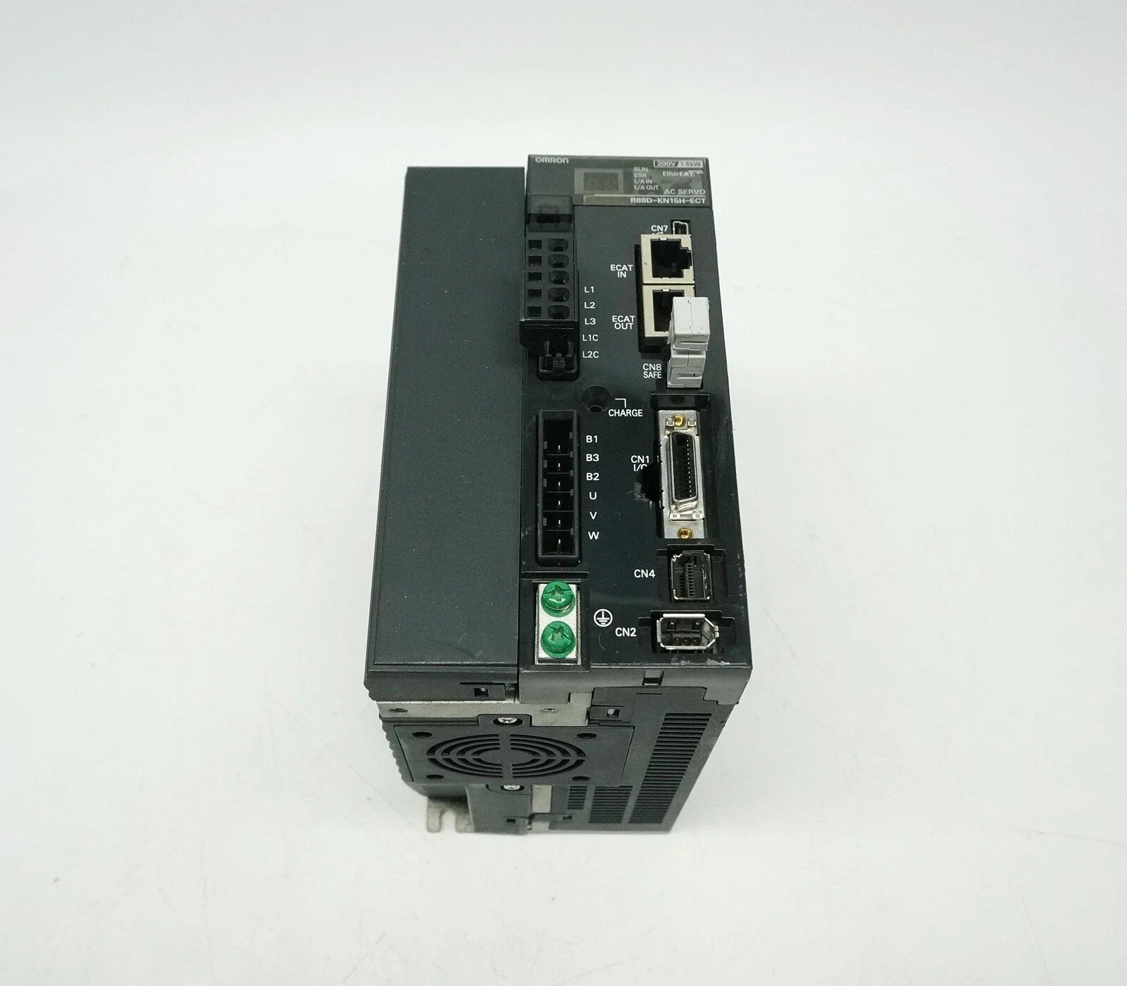 R88D-KN15H-ECT | Omron G5-Series 1.5 kW EtherCAT AC Servo Drive (200 VAC)