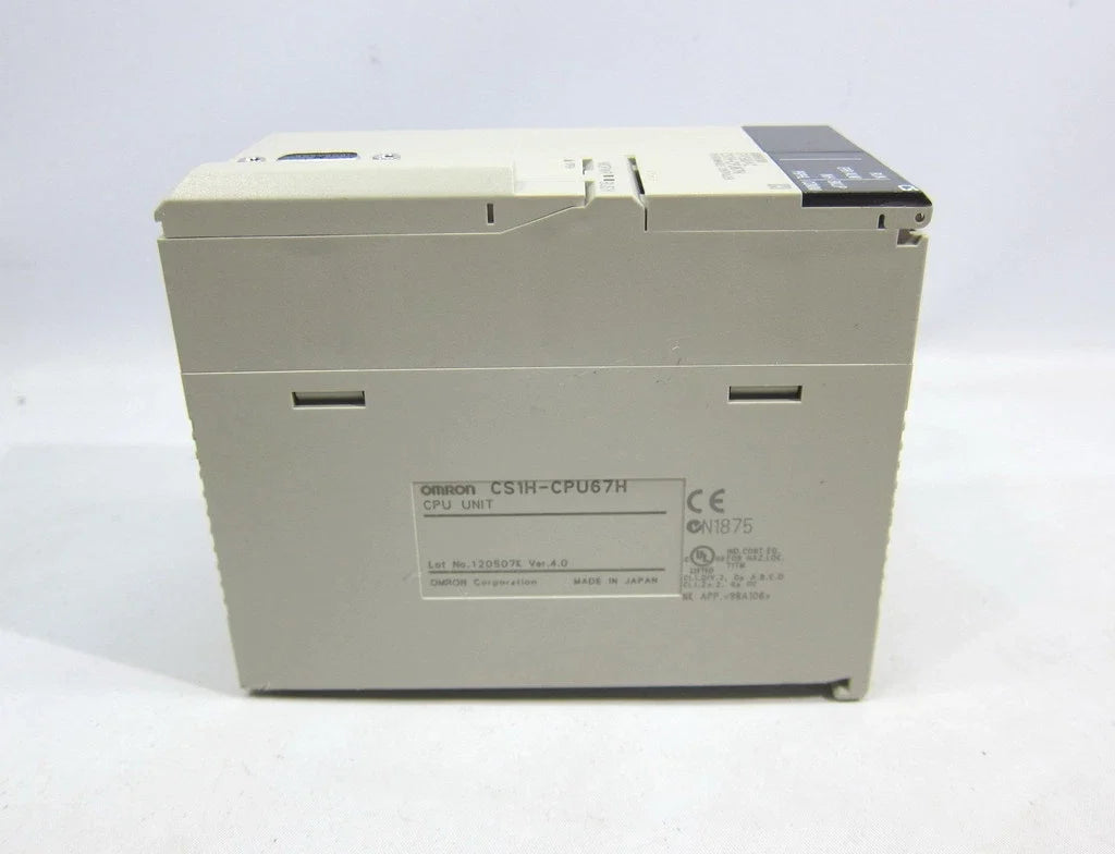 CS1H-CPU67H | Omron CS1H High-Capacity PLC CPU Module