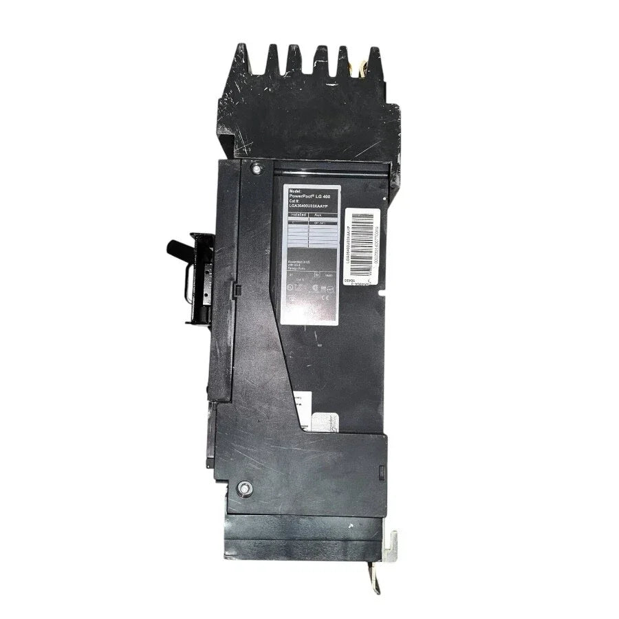 LGA36400U33X | Schneider Electric 400A 600VAC I-Line Molded Case Circuit Breaker