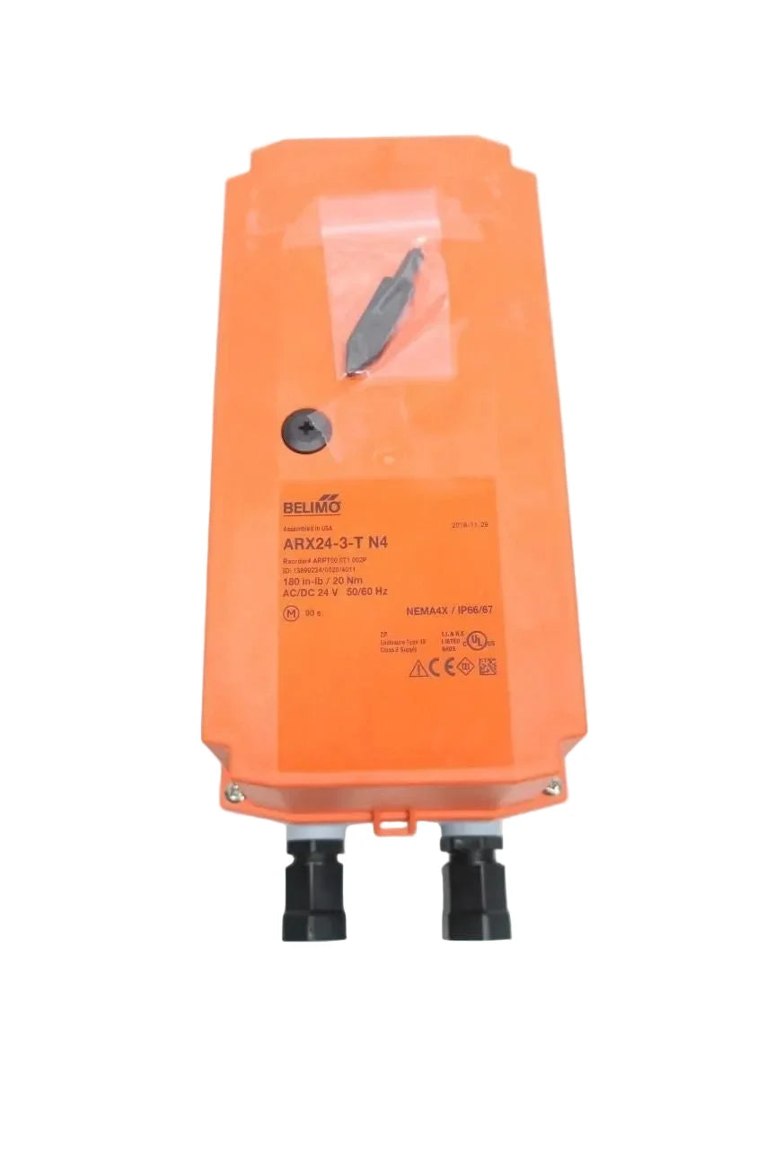ARX24-3-T N4 | Belimo Non Spring Return Valve Actuator 24V On Off Floating Point NEMA 4X