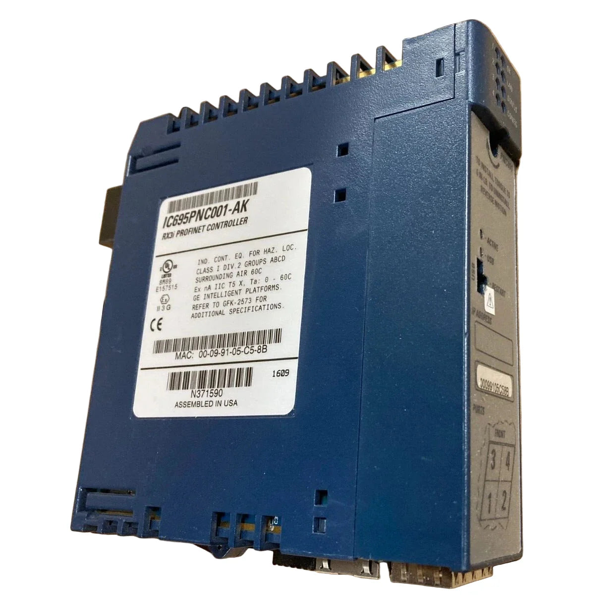 GE Fanuc IC695PNC001-AK RX3i PROFINET Controller Module V2.20