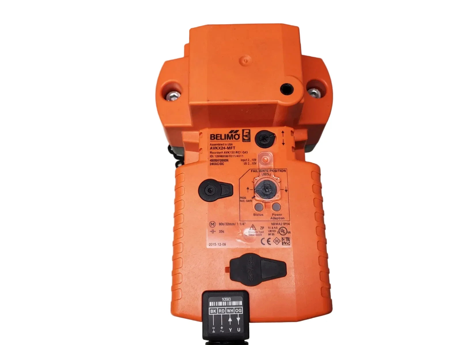 FGVL+AVKX24-MFT | Belimo Electronic Fail Safe Globe Valve Linkage With MFT Actuator