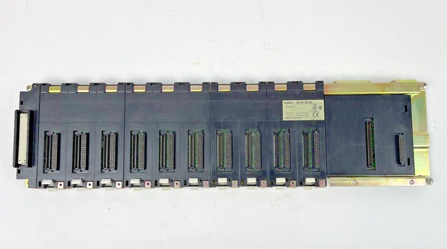 CS1W-BC103 | Omron CS1 PLC 10-Slot Backplane Base Unit