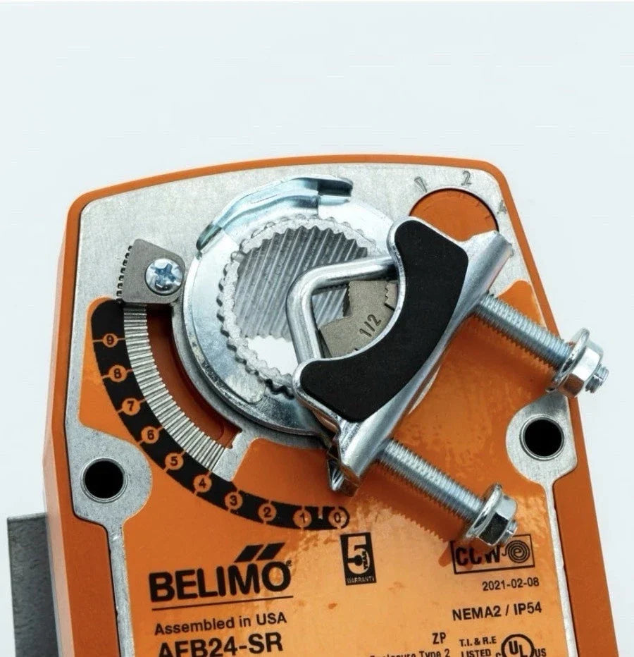AFB24-SR | Belimo Spring Return Damper Actuator 180 In Lb 24VACDC Modulating