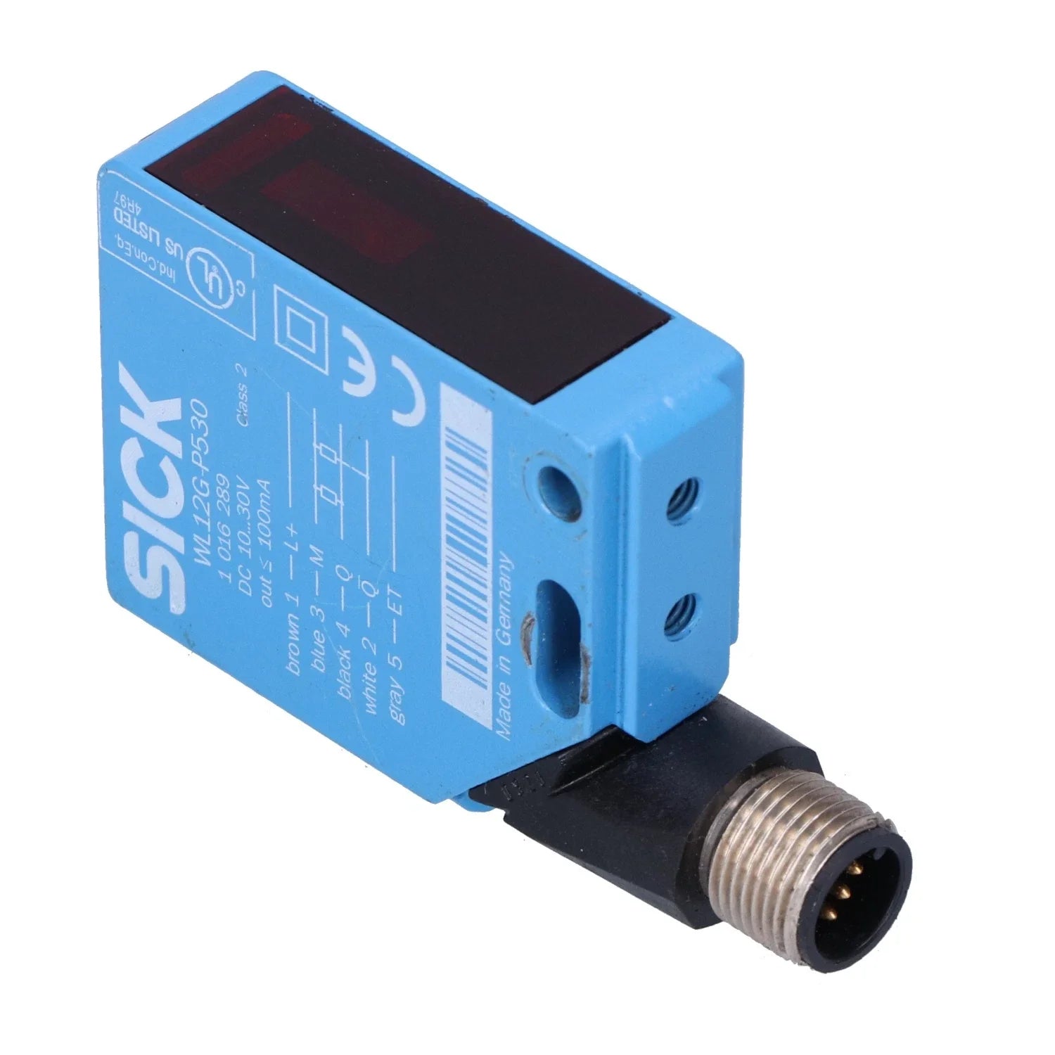 WL12G-P530 | SICK Retro-Reflective Photoelectric Sensor for Clear Materials, PNP