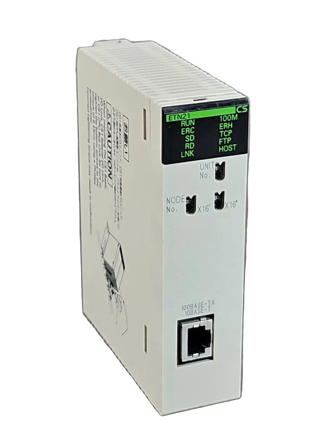 CS1W-ETN21 | Omron CS-Series PLC Ethernet Expansion Module, 100BASE-TX
