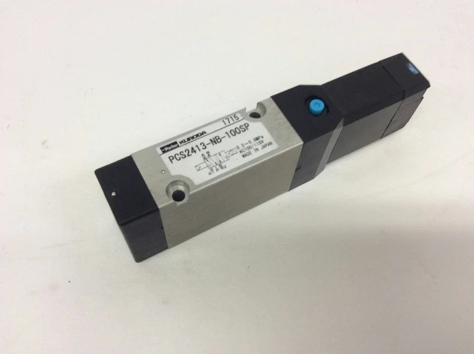 PCS2413-NB-100SP | Parker Single Solenoid Pneumatic Valve, 100/115 VAC
