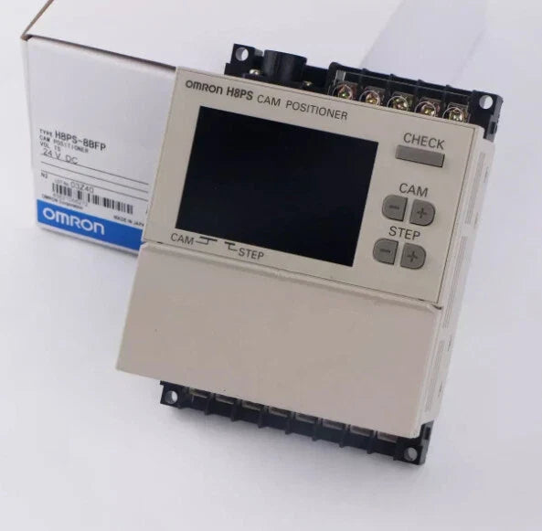 Omron H8PS-8BFP Cam Positioner 8 Output 24VDC Encoder Input LCD