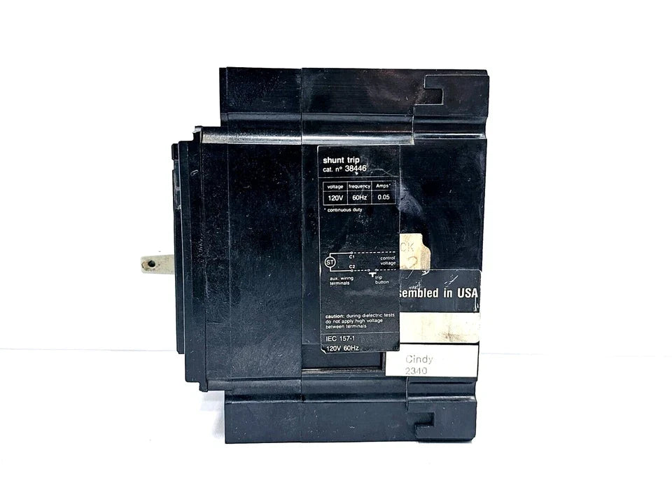 CE104N | Merlin Gerin 3-Pole 100A 480VAC Molded Case Circuit Breaker, Bolt-On, 18kA