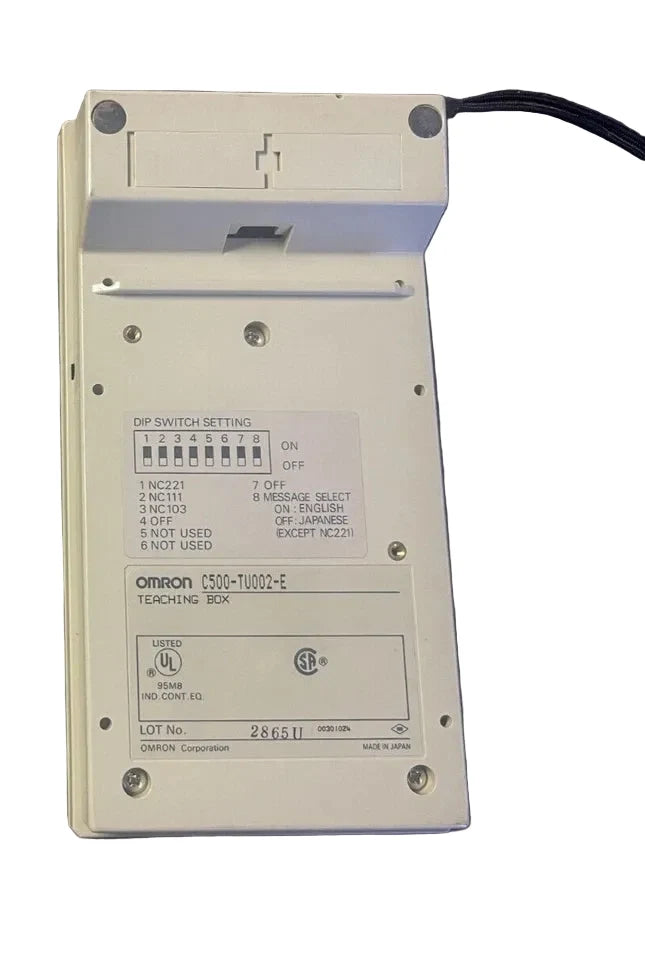 C500-TU002-E | Omron SYSMAC C500 Programming Pendant 2 Axis Position Control Teaching Box