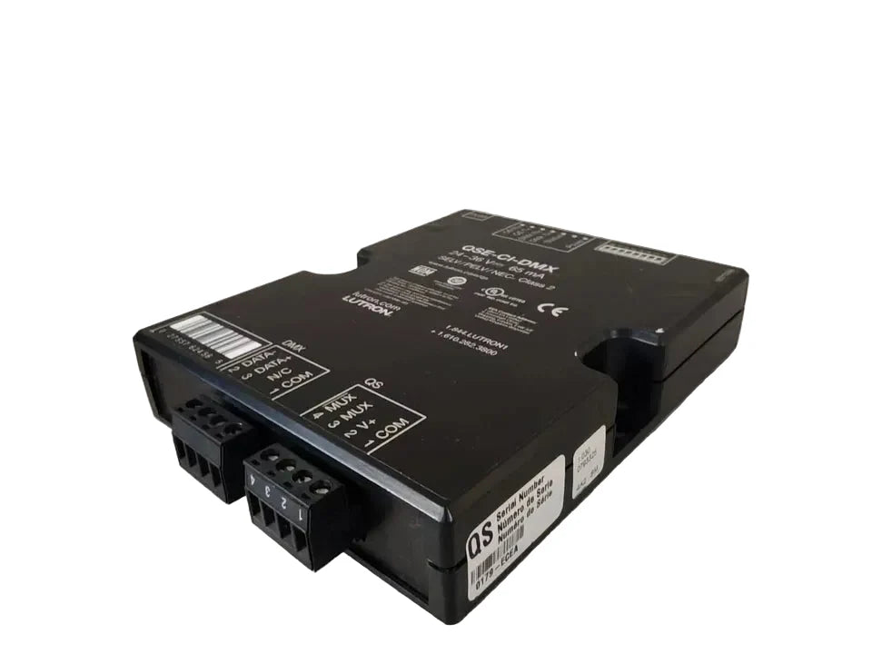 Lutron QSE-CI-DMX DMX Control Interface for QS, HomeWorks, and Quantum Lighting Systems