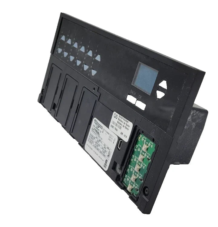 Lutron HQRJ-WPM-6D-120 HomeWorks QS 6-Zone Wireless Wallbox Power Module Dimmer