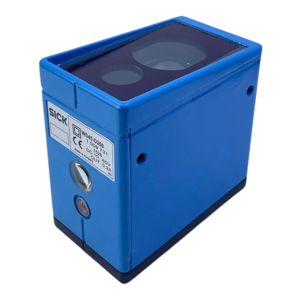 WS45-D250 | SICK W45 Through-Beam Photoelectric Sensor Sender, IR, Heated Lens