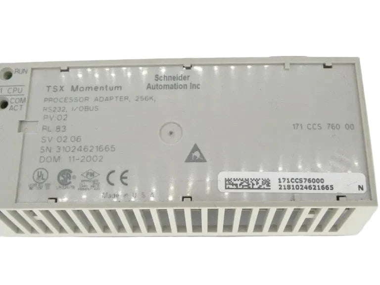 171-CCS-760-00 | Schneider Electric Modicon Momentum Process Adapter