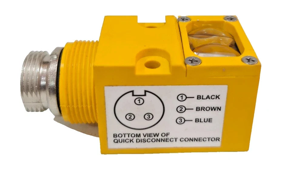 SMA91EQD | Banner Engineering VALU-BEAM 60m Through-Beam Emitter 10–250VAC/VDC QD