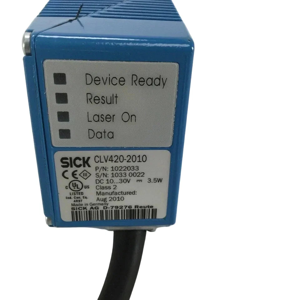 CLV420-2010 | SICK Barcode Scanner Standard Range Right Angle Mirror