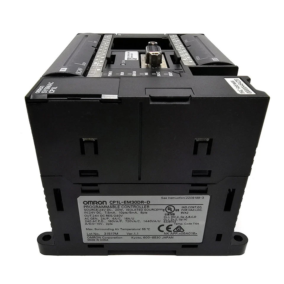 CP1L-EM30DR-D | Omron CP1L Series Compact PLC with Ethernet
