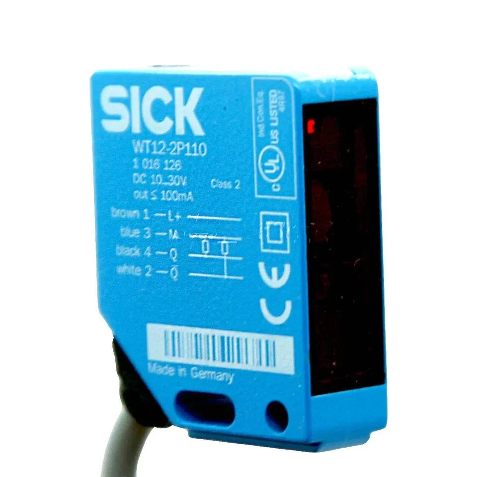 WT12-2P110 | SICK Photoelectric Proximity Sensor, PNP, Infrared, 250 mm