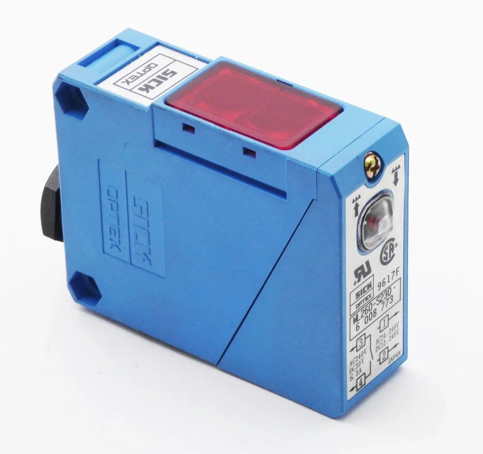 WL260-S230 | SICK Retro-Reflective Photoelectric Sensor, Relay Output