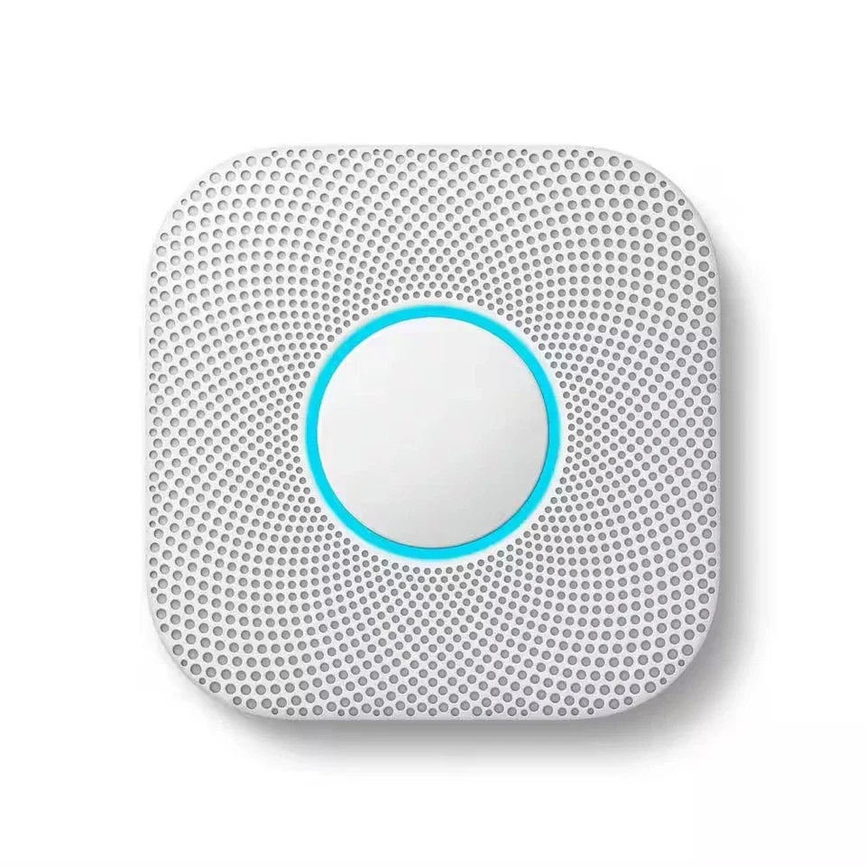 Google Nest S3000BWES Protect 2nd Generation Smart Smoke & Carbon Monoxide Alarm, Battery Powered