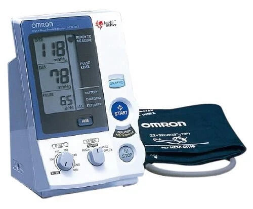 HEM-907 | Omron Clinical Automatic Blood Pressure Monitor with Oscillometric and Auscultatory Modes