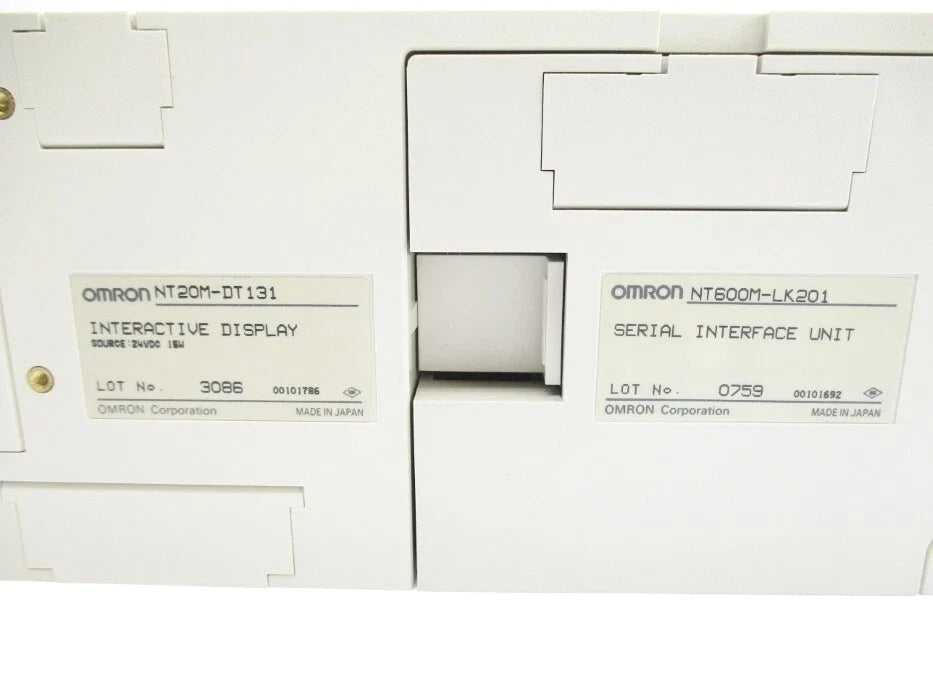 NT20M-DT131 | Omron 5-Inch HMI Operator Interface Touch Panel 256×128 STN LCD