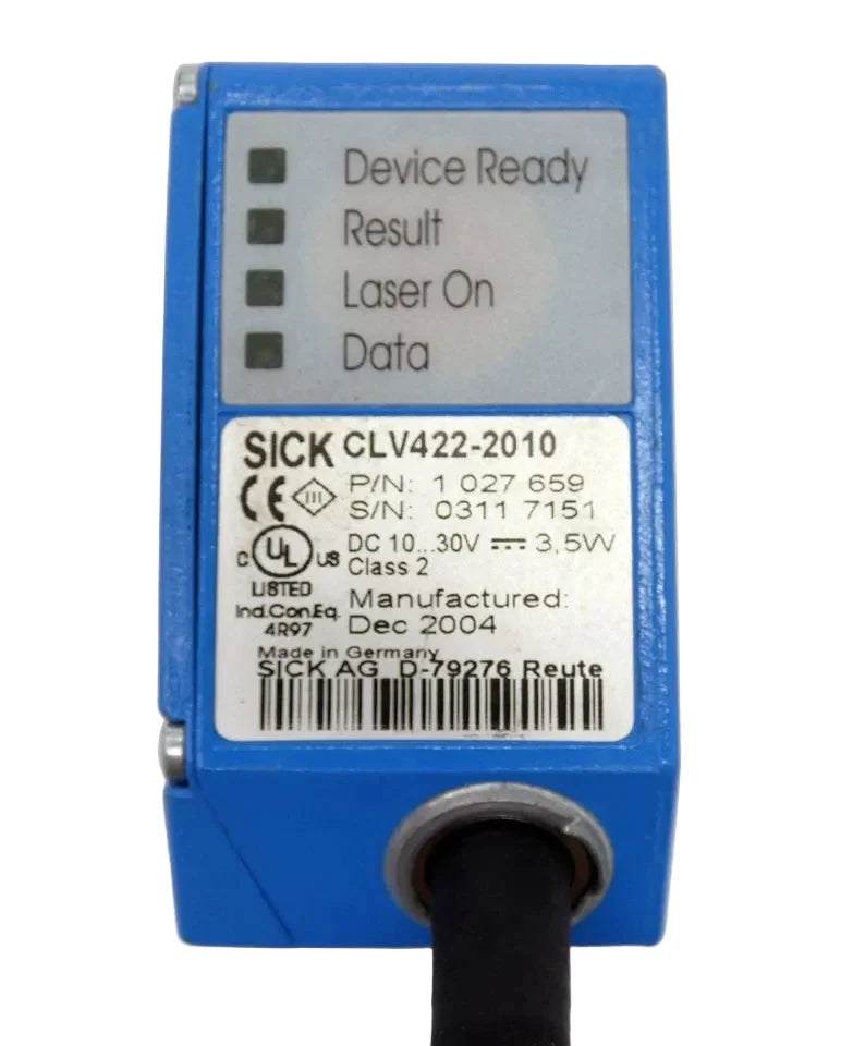 CLV422-2010 | SICK CLV422 Bar Code Scanner High Density Line Scanner