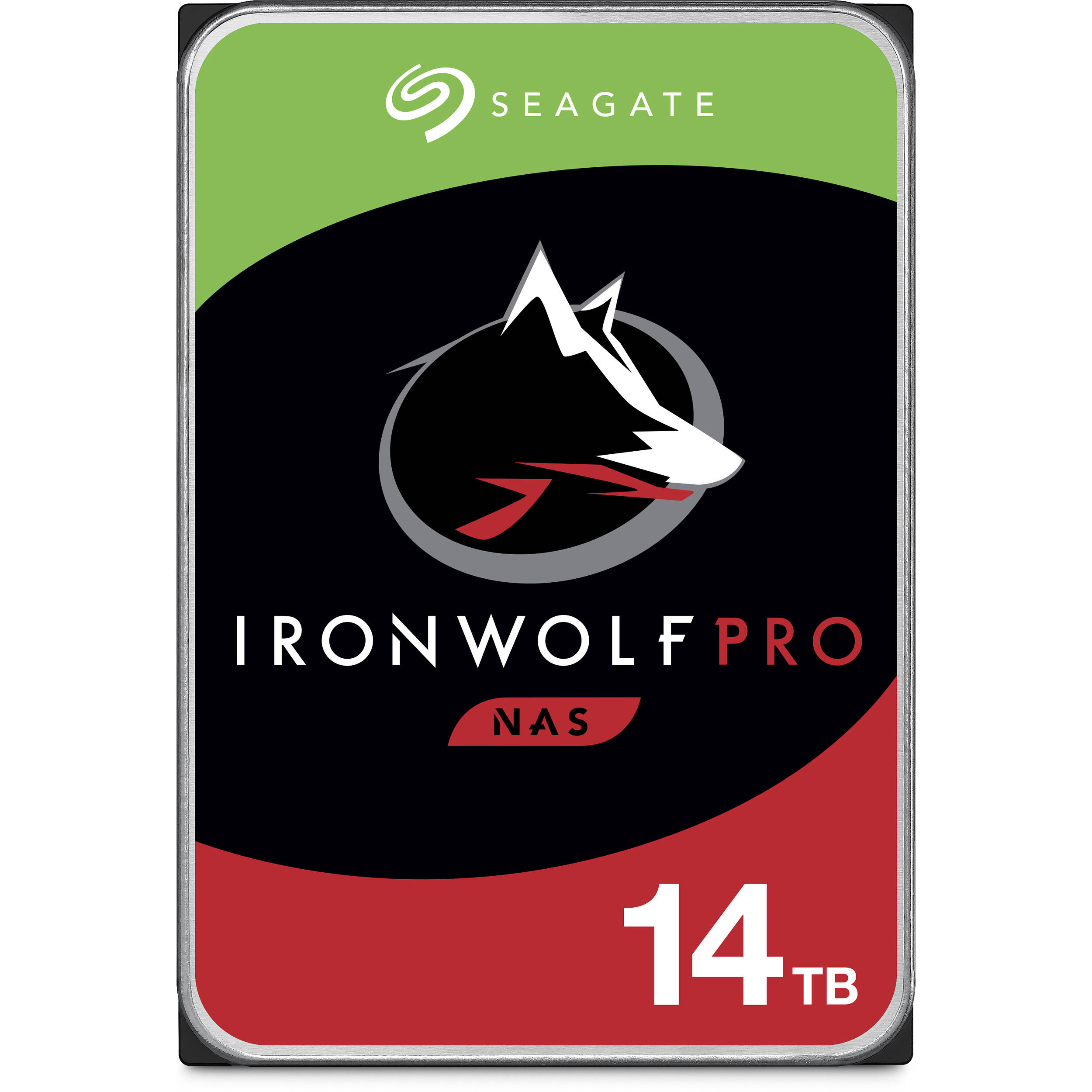 Seagate IronWolf Pro ST14000NT001 14TB 7.2K RPM SATA 6Gb/s 512e NAS 3.5in Refurbished HDD