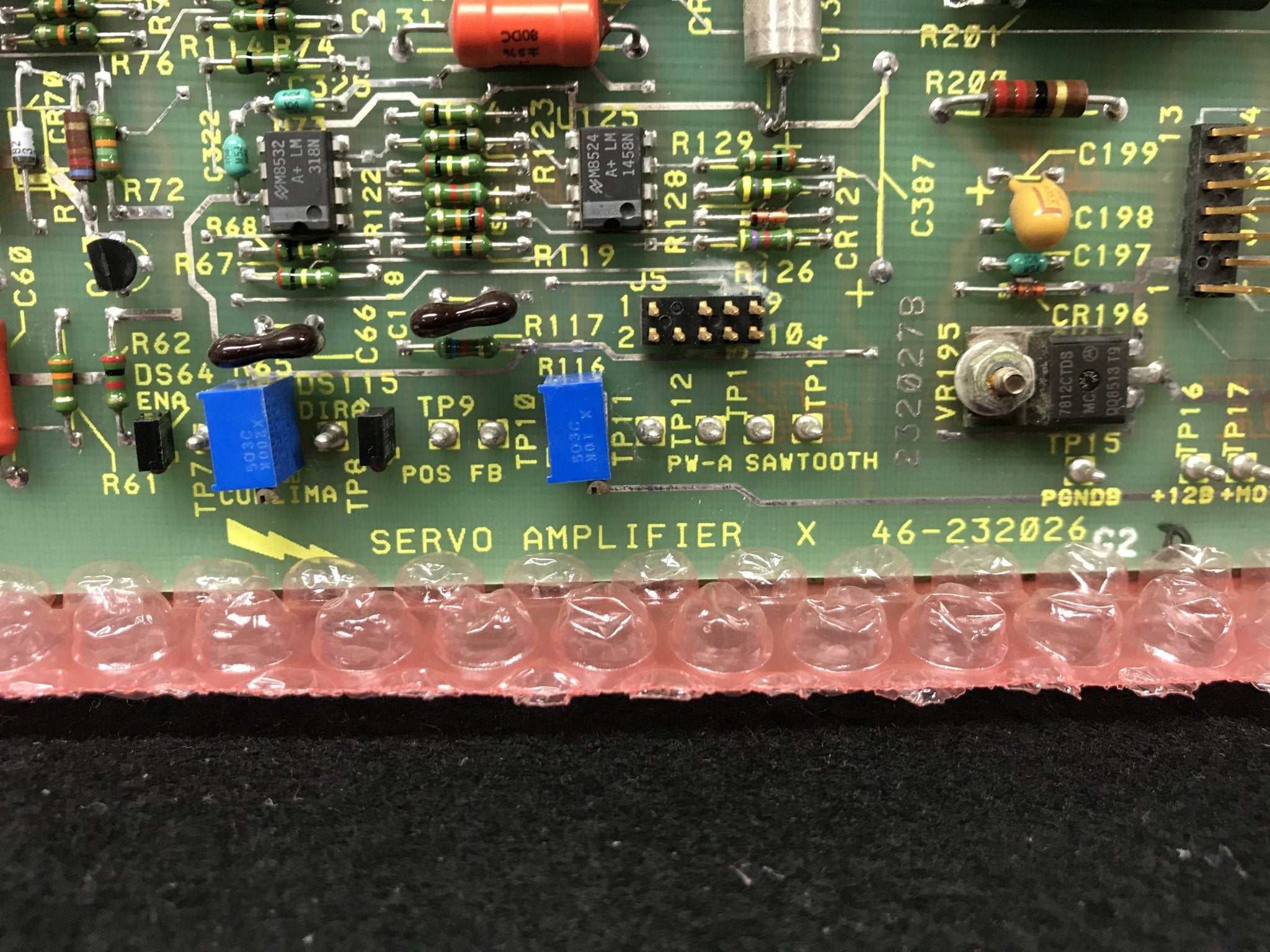 Servo Amplifier Board (46-232026 G1-G/G2-D) GE Advantx