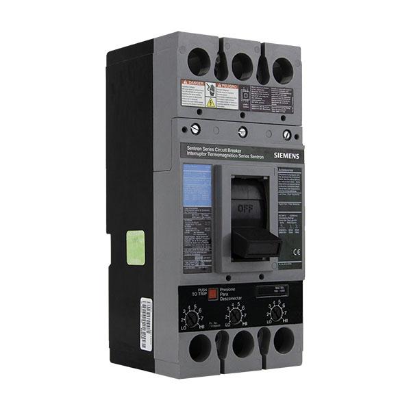 Siemens FXD63M175 Sentron FD 175A 3-Pole Thermal Magnetic Molded Case Circuit Breaker 600VAC