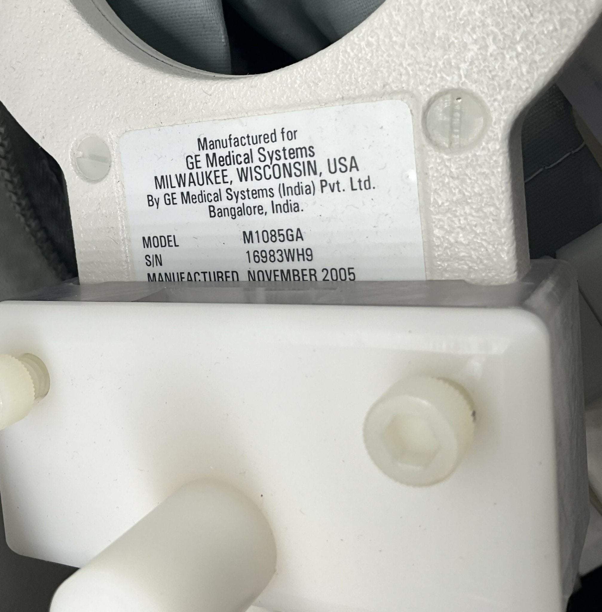 SIGNA 1.5T 3" ROUND COIL W/BASE PLATE (46-258803/4632821P1/M1085GA) GE