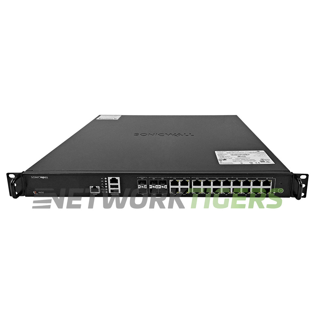 SonicWall NSA 4650 01-SSC-1938 6.0 Gbps Firewall - TRANSFER READY