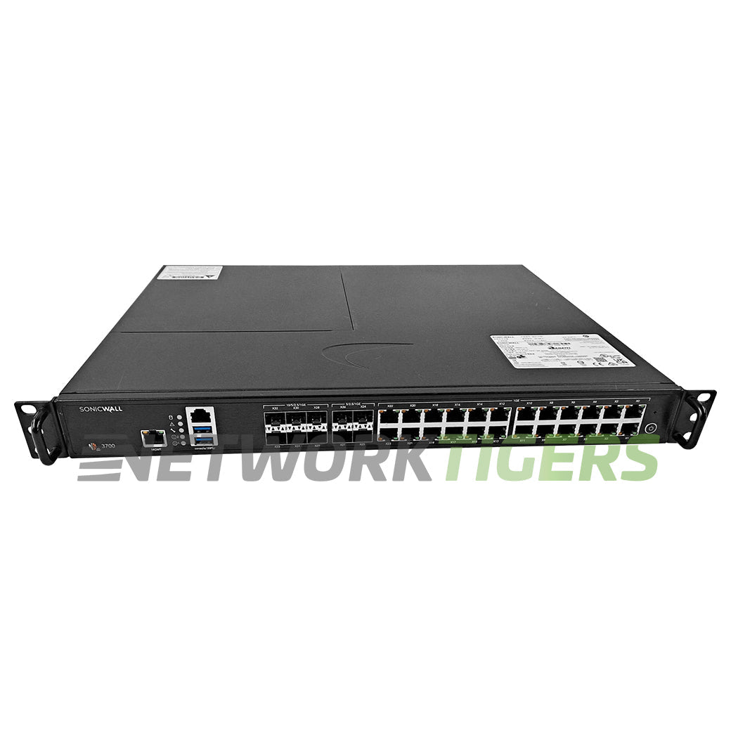 SonicWall 02-SSC-4326 NSA 3700 5.5 Gbps Gen 7 Firewall - TRANSFER READY