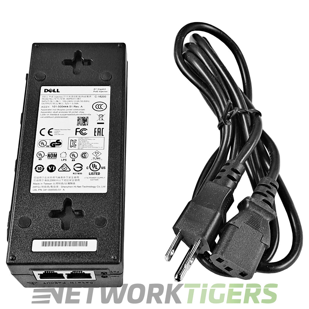 SonicWall ADPE01-0B1 Dell 802.3at PoE+ Wireless Access Point Power Injector