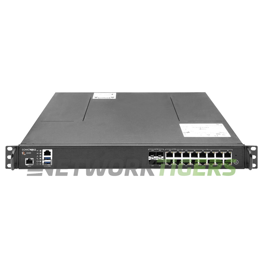 NEW SonicWall NSA 2650 01-SSC-1936 3 Gbps Firewall - TRANSFER READY
