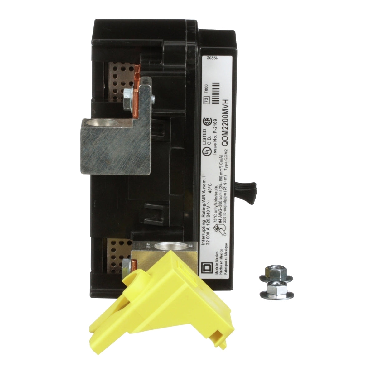 QOM2200MVH | Square D 200A 2-Pole Bolt-On Main Breaker for QO Load Centers