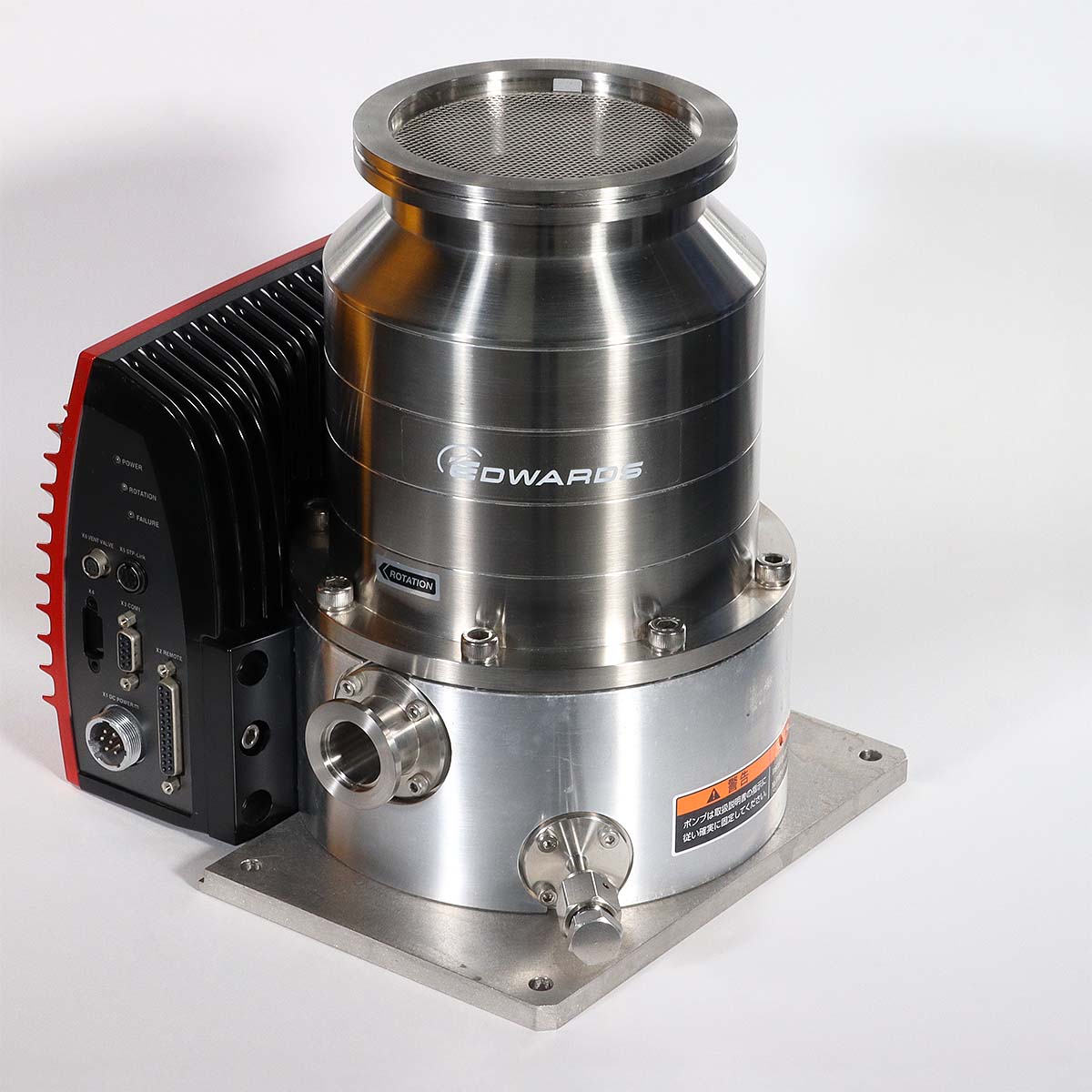 STP-IX455C | Edwards Signaling Turbomolecular Pump 300–450 L/s 5 x 10⁻⁸ Torr