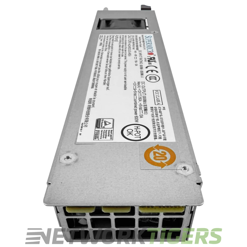 SuperMicro PWS-601D-1R 1U Redundant 600W AC Server Power Supply