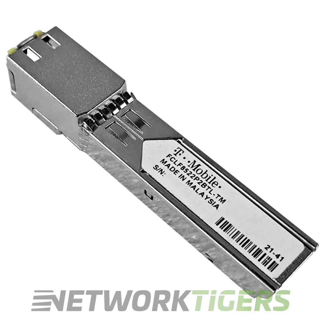 T-MOBILE FCLF8522P2BTL-TM 1 Gigabit BASE-T RJ45 SFP Transceiver