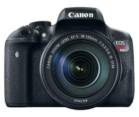 Canon EOS Rebel T6i 18-135 STM Camera Kit