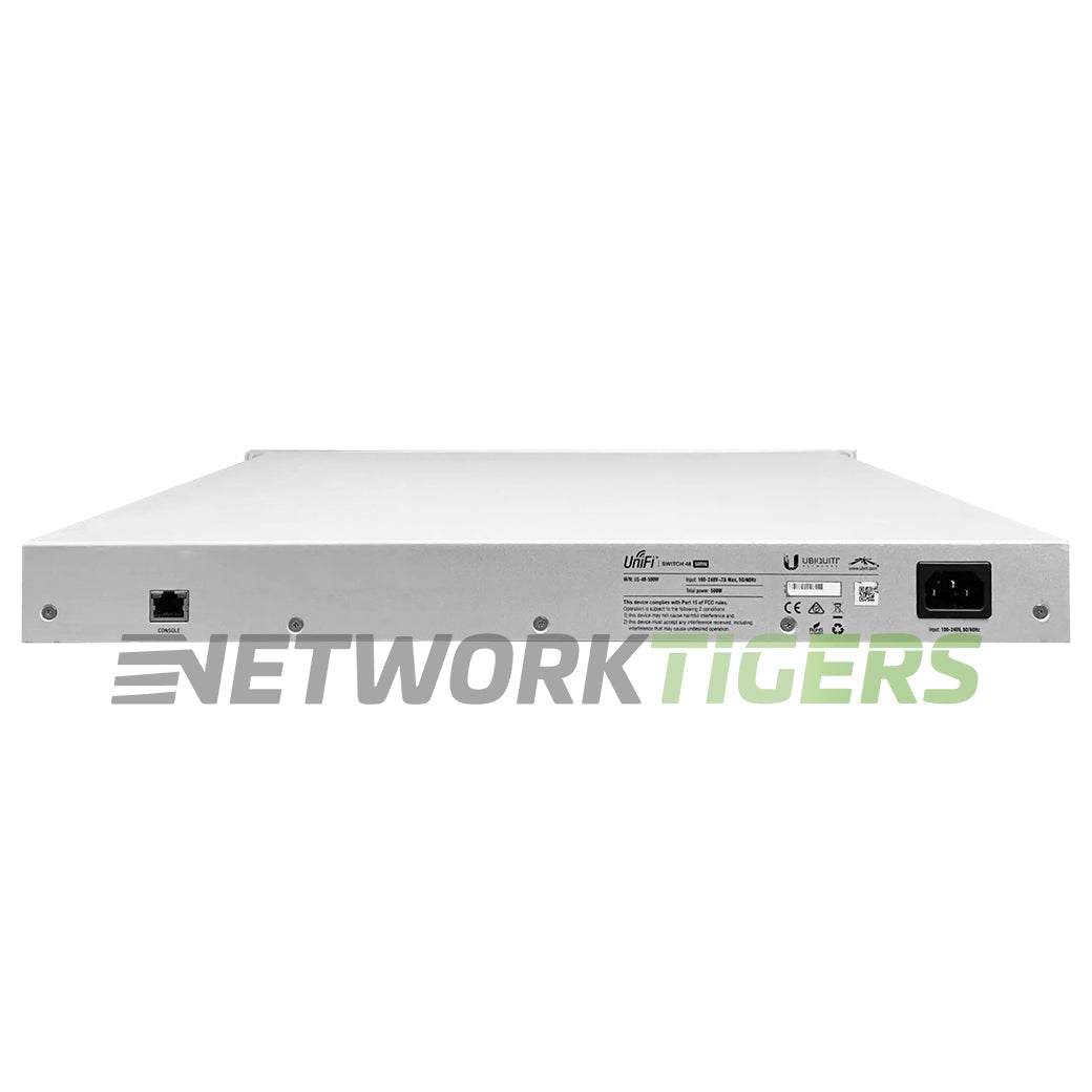 NEW Ubiquiti US-48-500W 48x 1GB PoE+ RJ-45 2x 10GB SFP+ 2x 1GB SFP Switch