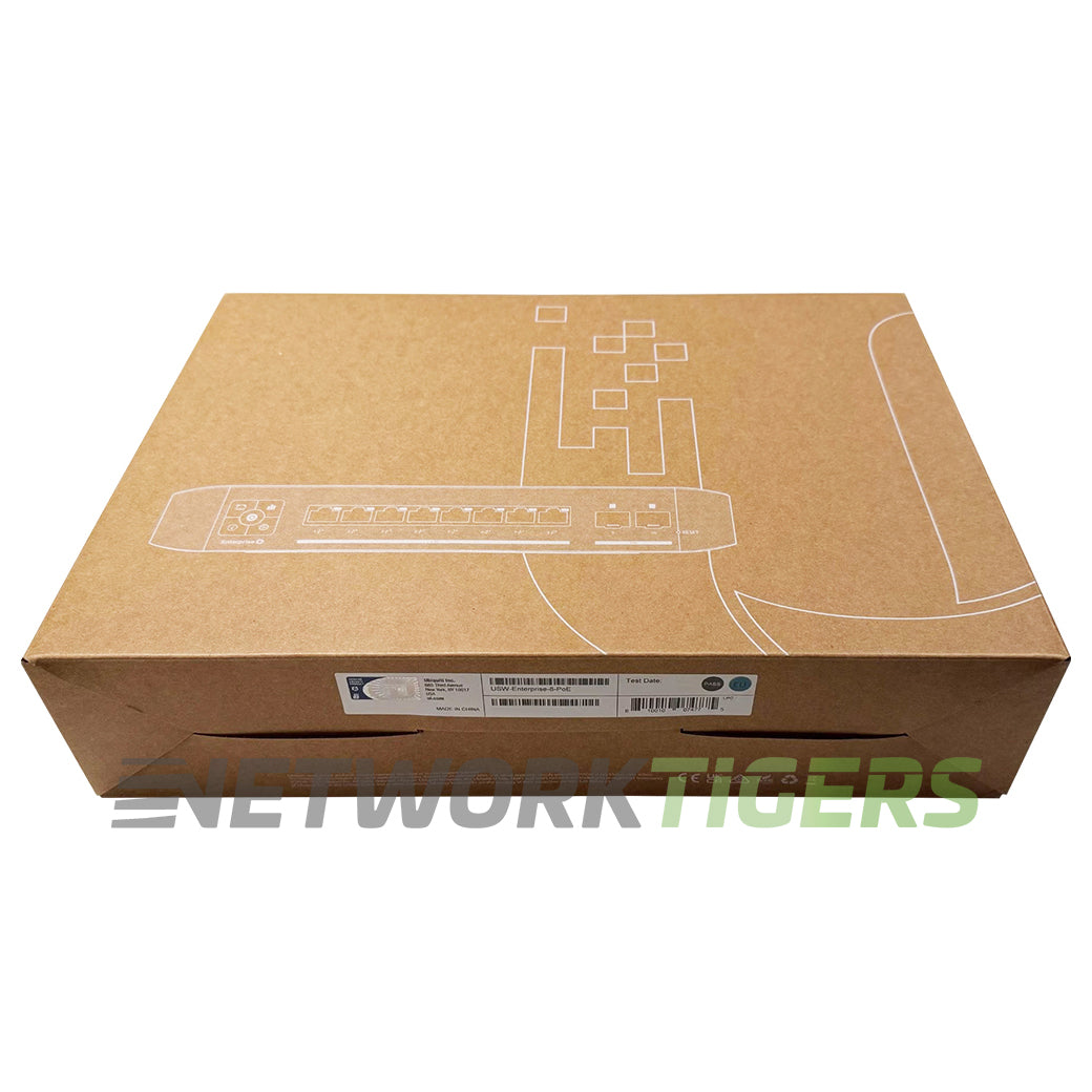 NEW Ubiquiti USW-Enterprise-8-POE UniFi 8x 2.5GB PoE+ RJ-45 2x 10GB SFP+ Switch