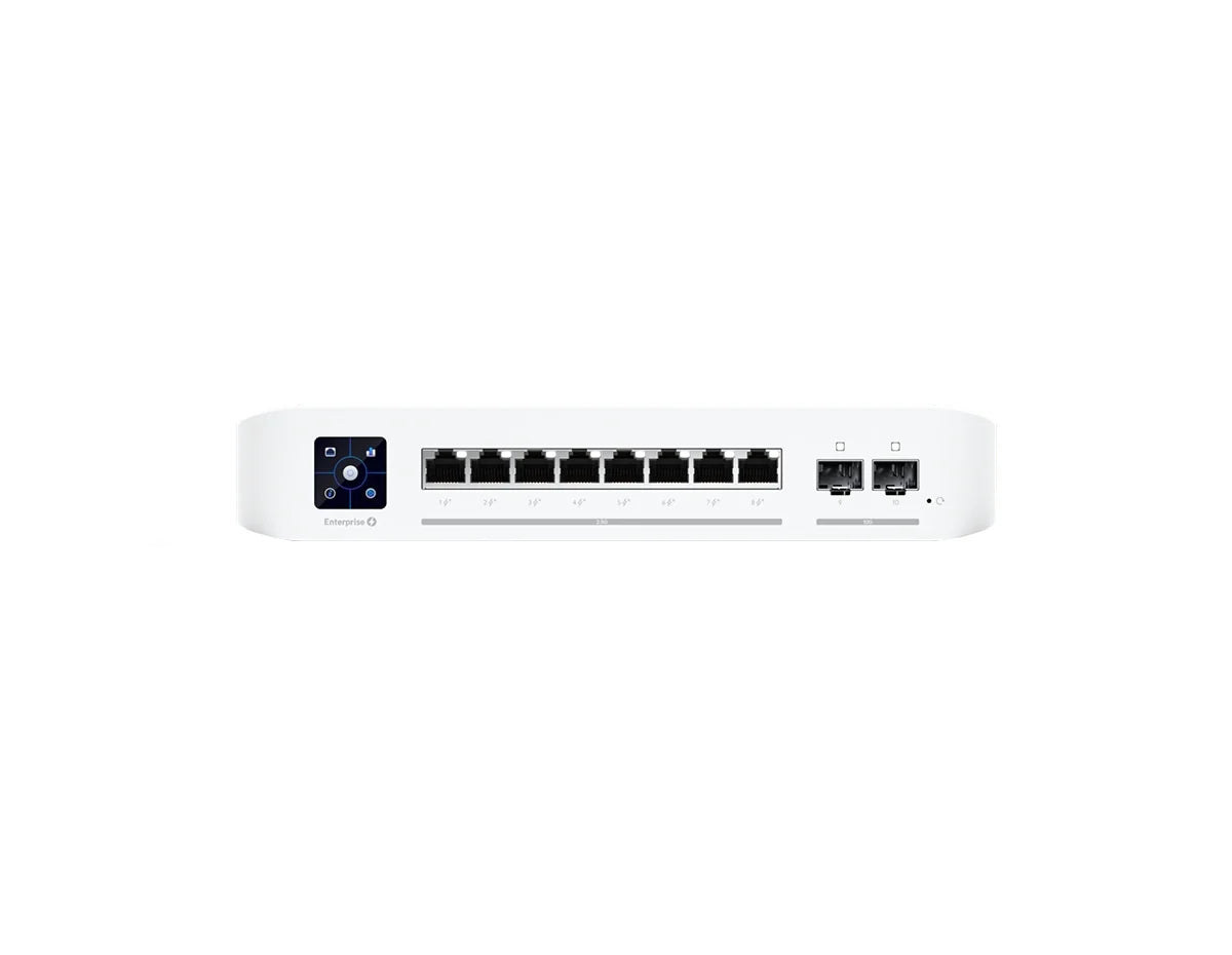 Ubiquiti USW-ENTERPRISE-8-POE Switch Layer 3, PoE with (8) 2.5GbE, 802