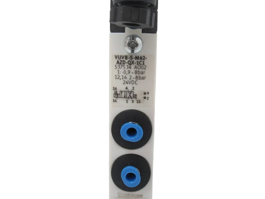 FESTO VUVB-S-M42-AZD-QX-1C1 4/2-Way Solenoid Valve Compact Pneumatic Control